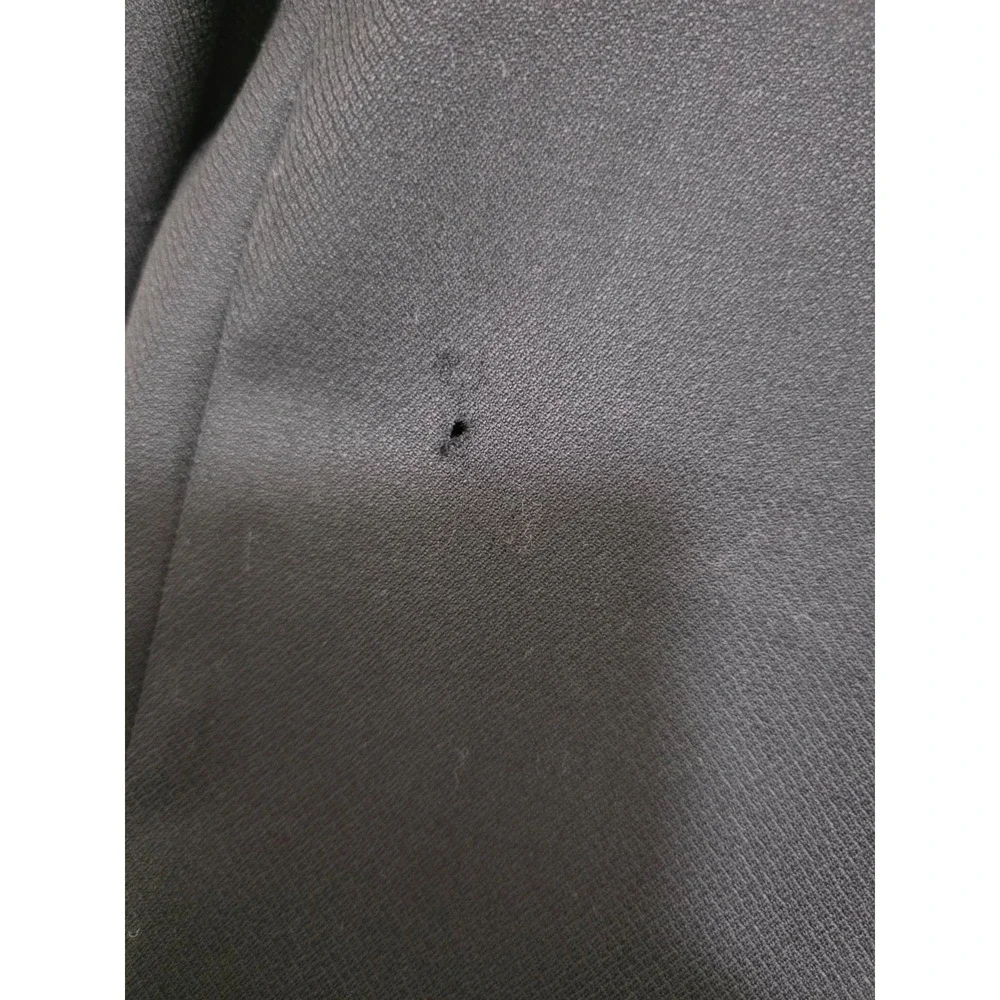 Charisma Cashmere Black Men Blazer Jacket Size 42R Two-Button Single-Breasted No